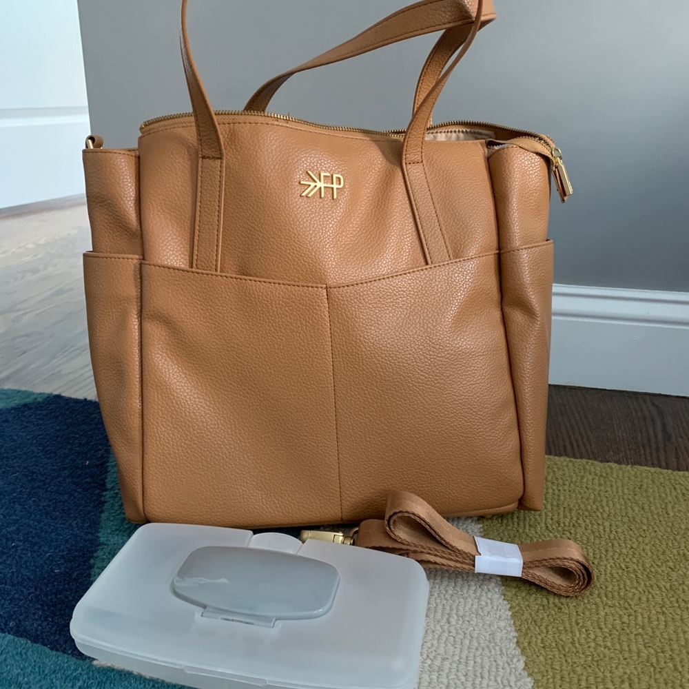 Freshly Picked Tote Diaper bag - Butterscotch